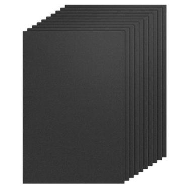 Imagem de Folha de plástico KAITELA ABS 12x16x1,5mm preta Pacote com 10