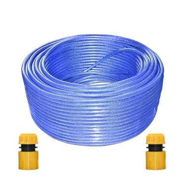 Imagem de Suprimentos de jardim Garden Hose Watering Flexible Water Pipe With 1/2 Connector PVC Car Wash Water Pipe Sprinkler Tools Bico(5m)