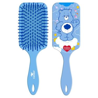 Imagem de Escova para Cabelo Raquete Ursinhos Carinhosos Pelúcia