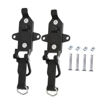 Imagem de JicSuXi 2x Suportes de Pá para Rack de Teto Grampo de Borracha de Metal Acessórios para Carro Armazenamento de Garagem Suporte de Montagem em Parede de, Furo Horizontal