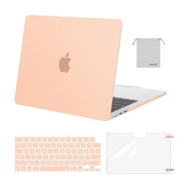 Imagem de Capa MOSISO compatível com MacBook Air de 13,6 polegadas ou mais acess
