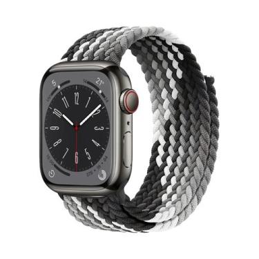 Imagem de Pulseira Trançada Solo Loop Para Apple Watch De 40mm 41mm 42mm 44mm 45