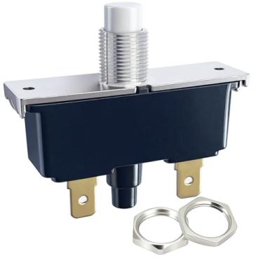 Imagem de 55882 Interruptor de partida de secador de substituição para secador Speed Queen Push to Start Switch, peça de reposição para secadores de roupas substitui 51047 52948 52949 52950 53768 55878 55899