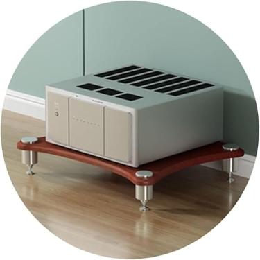 Imagem de Suporte Av Hifi Rack1/2/3/4tier Tv Cabinet Para Amplificadores & Alto-falantes Prateleira De Equipamento De Áudio Robusta Perfeita Para Configuração De Home Theater, White, 60 * 48 * 62cm(3Tier)