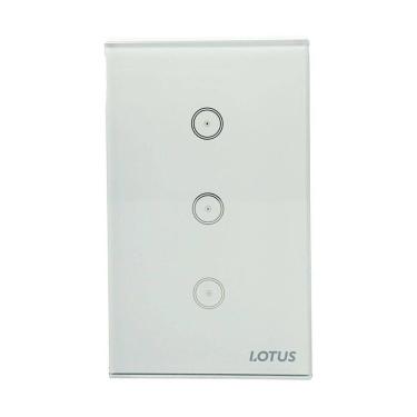 Imagem de Interruptor Inteligente 3 Botões Zigbee 4X2 - Branco 64/1