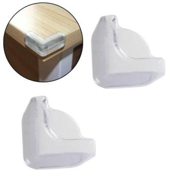 Imagem de Protetor De Quina Pvc Flexível Com Fita Dupla Face 02 Un - Kaztec