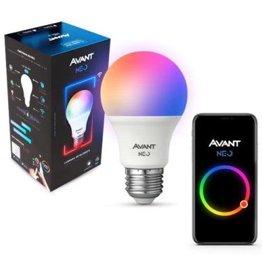 Imagem de Lampada Led Pera Smart Inteligente Wi-fi 2.4 GHz Embutir 15w RGB E27 B