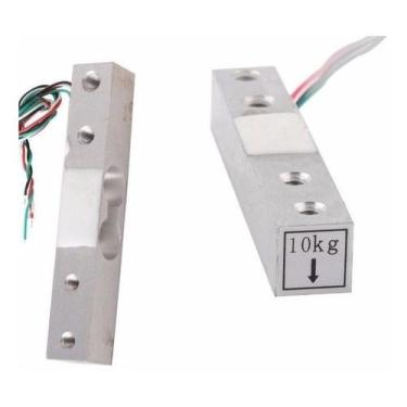 Imagem de Célula de Carga 10kg Alta Precisão para Medição de Força - RoboBuilder