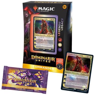 Imagem de Magic The Gathering Dominaria United Deck de Commander, Legado dos Lendários e Pacote de Booster de Colecionador