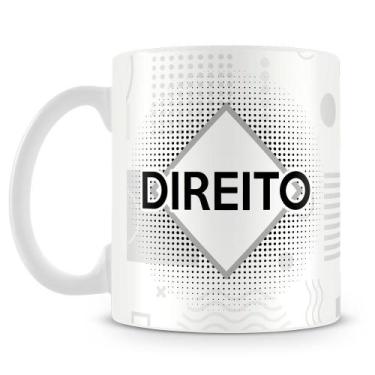 Imagem de Caneca Personalizada Profissão - Direito - Porcelana Branca - Amo Cane