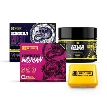 Imagem de Kit Kimera Night + Kimera Woman + Creatina + Porta Caps-Unissex