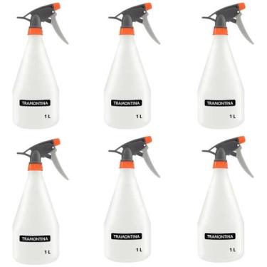 Imagem de Borrifador Pulverizador Jardinagem Manual 1 Litro Kit 06 Un - Tramonti