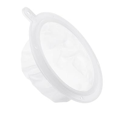 Imagem de Filtro de alimentos OD de 15,5 cm, filtros de malha de cozinha de 120 mesas, peneira de malha fina para suco, café, filtragem de leite de soja, branco