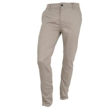 Imagem de Calça Sarja Masculina King&Joe Slim Ocre - CL2210-Masculino