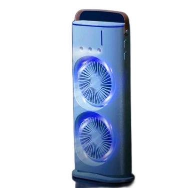Imagem de Ventilador Led Portátil Usb Torre Duplo Refrigeração - Climatiza