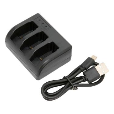 Imagem de Carregador Triplo para GoPro 5, 6, 7 e 8 Black