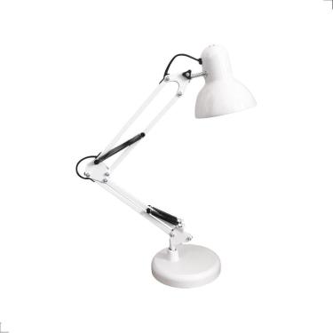Imagem de Luminária Mesa Pixar Base E27 Articulável Com Base Branco Lm