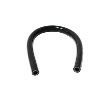 Imagem de I33T Tubo de silicone automotivo, mangueira de silicone de acoplador reto ID 3/8" (10 mm), mangueira universal de refrigeração de radiador de alta temperatura de 3 camadas (0,5 m) (preto)