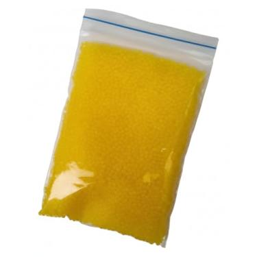 Imagem de Bolinhas de Água Coloridas para Decoração, Gel Hidratado Multicolorido para Vasos e Artesanato (Amarelo)