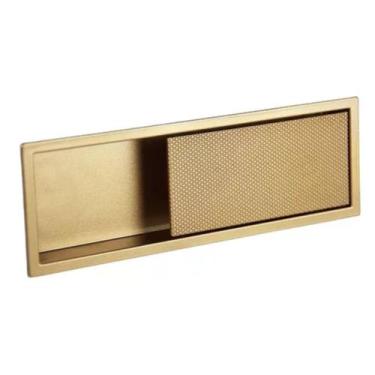 Imagem de Puxador de Embutir Cassa Granado 48mm Dourado Zen Design