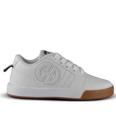 Imagem de Tênis Infantil Ollie Masculino Start3-INF, 33, Branco