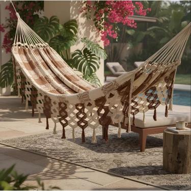 Imagem de Rede de Dormir Descanso Grande Para Casal 4,40 Metros 