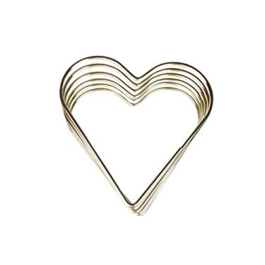 Imagem de Classificadores de arquivos retrátil coração metal mesa suporte de revista organizador de arquivos suporte de livro para sala de escritório Coutertop livros de estante (cor: dourado) (ouro)