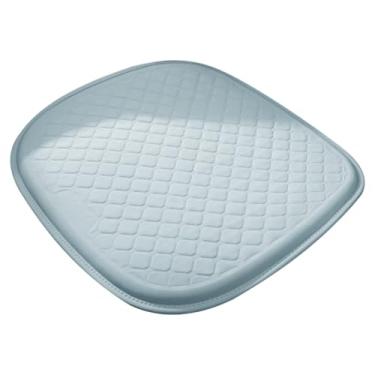 Imagem de Almofada de assento de carro de gel | Almofada de assento para sentar por muito tempo, almofada de cadeira automotiva respirável e confortável para cadeira de rodas para local de trabalho em casa