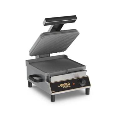 Imagem de Chapa para Lanche Sanduicheira Prensa Estriada 42,5cm 220v