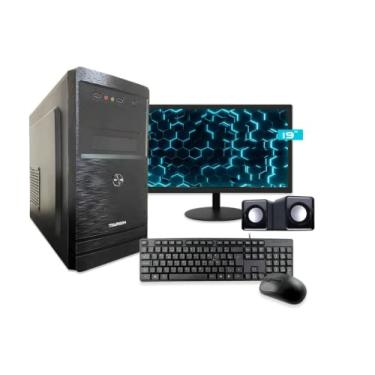 Imagem de Computador Completo i3 8GB SSD 240GB Monitor 19 Fonte 200W