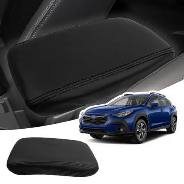 Imagem de CIIZSSRIA Capa de apoio de braço para console central para acessórios Subaru Crosstrek 2026 2024 2025, para Impreza 2024 2025 caixa de descanso de braço proteção tampa assento de braço interior de