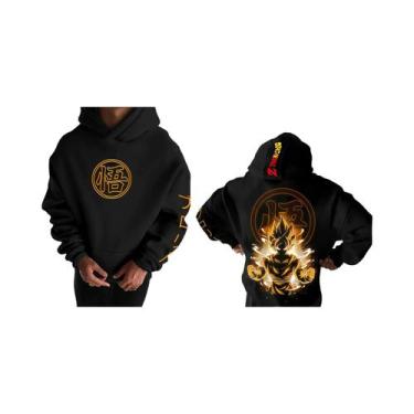 Imagem de Moletom Unissex Com Capuz Dragon Ball Para Outono E Inverno, Versátil,