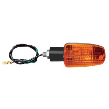 Imagem de Mini Pisca Preto Moto Titan 125/150 Ks L. Laranja Completo