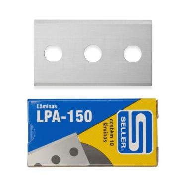 Imagem de Lâmina Retangular para Estilete LPA-150 Seller 3822mm Aço Carbono  Cai