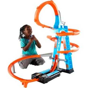 Imagem de Hot Wheels Action Pista de brinquedo Torre de Colisão Aérea