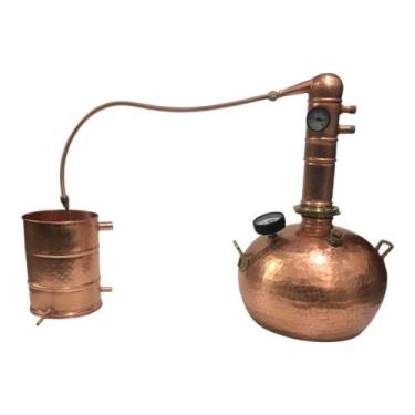 Imagem de Mini Alambique de cobre 20 litros - Decobremetais