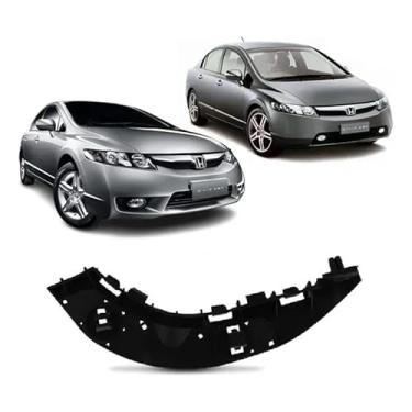 Imagem de Guia Suporte Parachoque Dianteiro New Civic 2007 2008 2009 2010 a 2011 Lado Direito - Passageiro