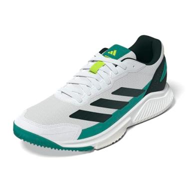 Imagem de adidas Courtquick Padel Tênis masculino, Nuvem branca nuvem branca Aurora Ivy, 39 1/3 EU