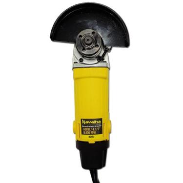 Imagem de Esmerilhadeira navalha angular 4.1/2" 600w - 220 volts - Titanium Plat