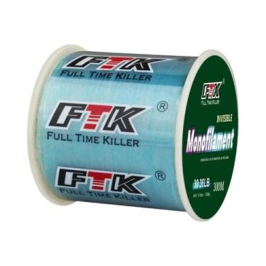 Imagem de Linha De Pesca Fluorocarbono Super Forte Invisível 100m 300m 500m Com 