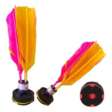 Imagem de Peteca Oficial COLORIDA Líder Para Lazer Recreativa 