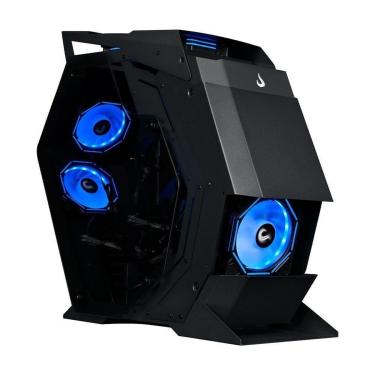 Imagem de Gabinete Gamer Rise Mode Z4, Mid Tower, ATX, Lateral em Vidro Temperado, Sem FANs, Preto-RM-Z4-04-FB-Unissex