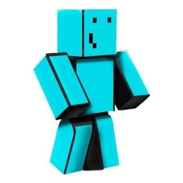 Imagem de Boneco Problems Minicraft 25 Cm Gamer Skin Articulado - Algazarra