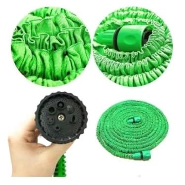 Imagem de Mangueira Magica 15m/30m/60 METROS Flexível Irrigação E 7 Tipos De Jato (15)