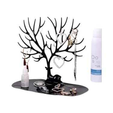 Imagem de Suporte Expositor De Joias Em Formato De Árvore Para Brincos, Colares 