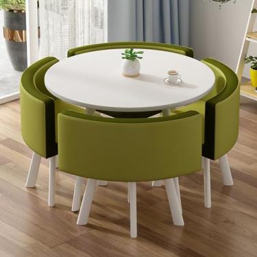Imagem de Conjunto de mesa e cadeira de clube de recepção de escritório, conjunto de mesa de jantar de cozinha de café, conjuntos de mesa de negociação para sala de conferências, conjunto de mesa e cadeira de