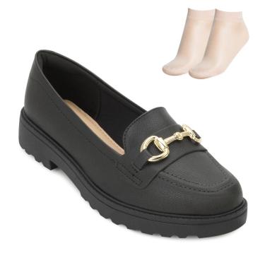 Imagem de Sapato Mocassim Modare e Meia MD25-73571