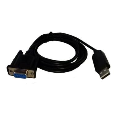 Imagem de Cabo Adaptador Usb Serial Rs232 Conector Db9 Fêmea Recovery