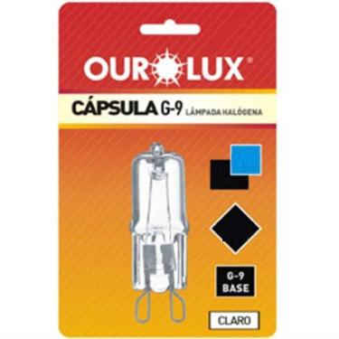 Imagem de Lampada Halogena Ouropin G9 60w 127v Clara - 01326 - Ourolux Lamp.halogena Ouropin G9 60w 127v Clara 01326
