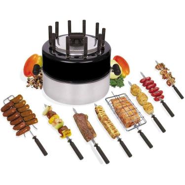 Imagem de Churrasqueira Portátil Fogão Grillex BR-10 Giragrill
